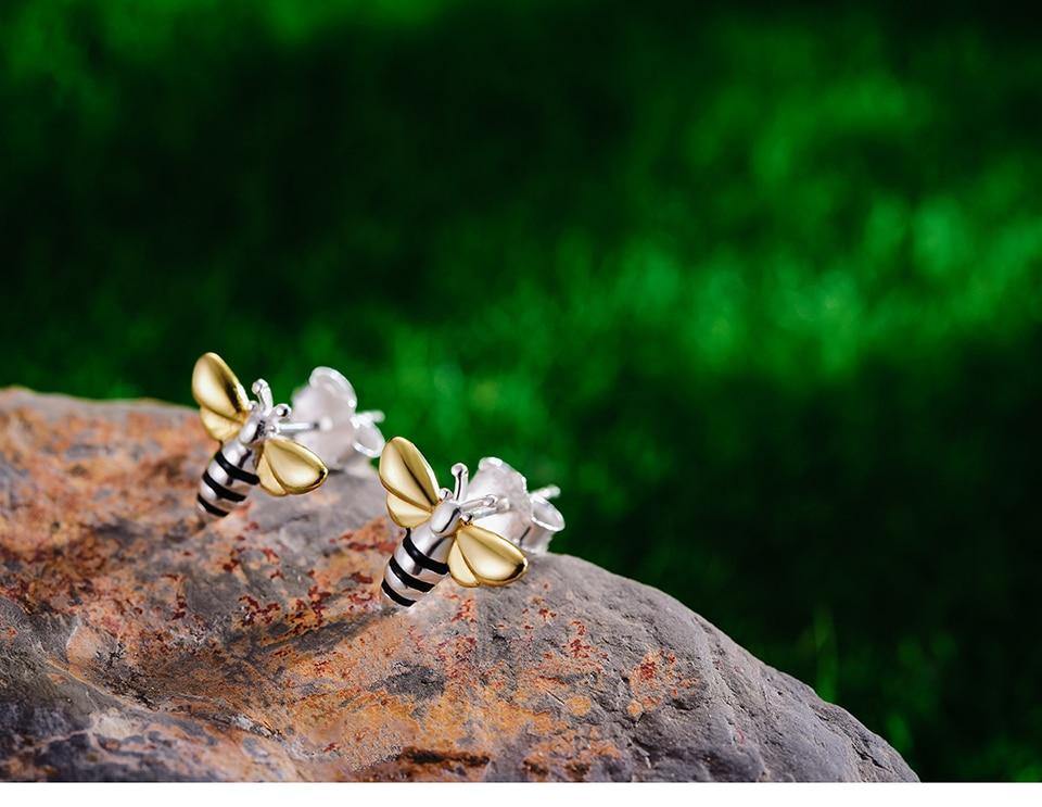 Honey Bee stud Earrings