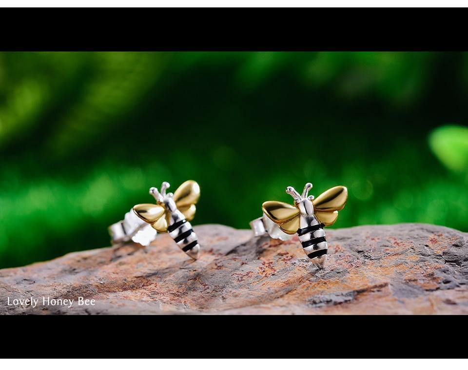 Honey Bee stud Earrings