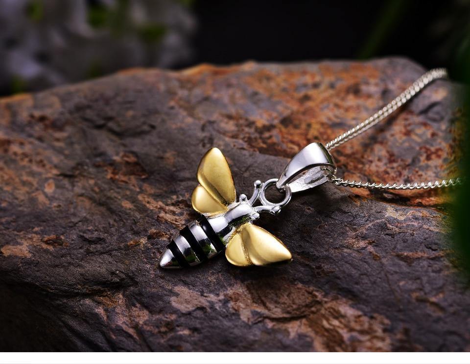 Handmade Honey Bee Pendant