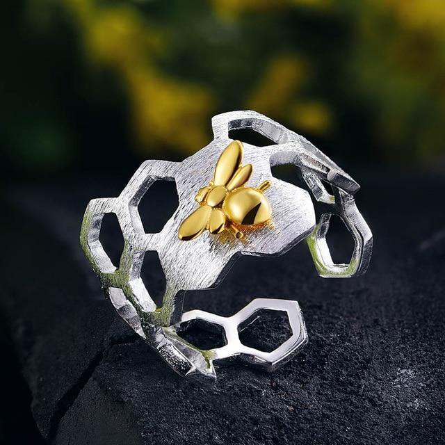 Bee Rings Natural Designer