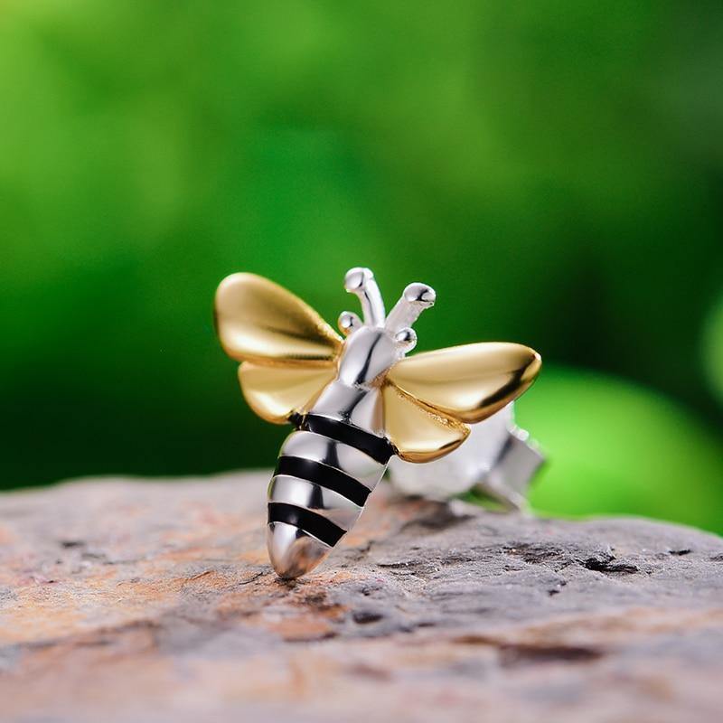 Honey Bee stud Earrings