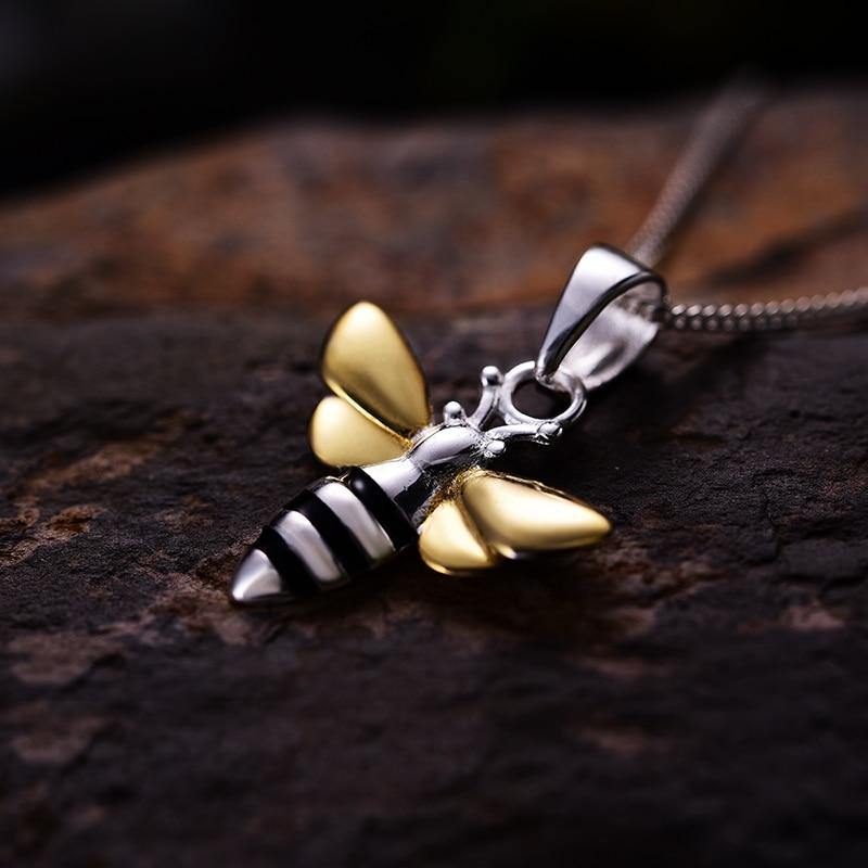 Handmade Honey Bee Pendant