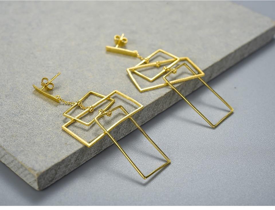 Geometric Design Earrings