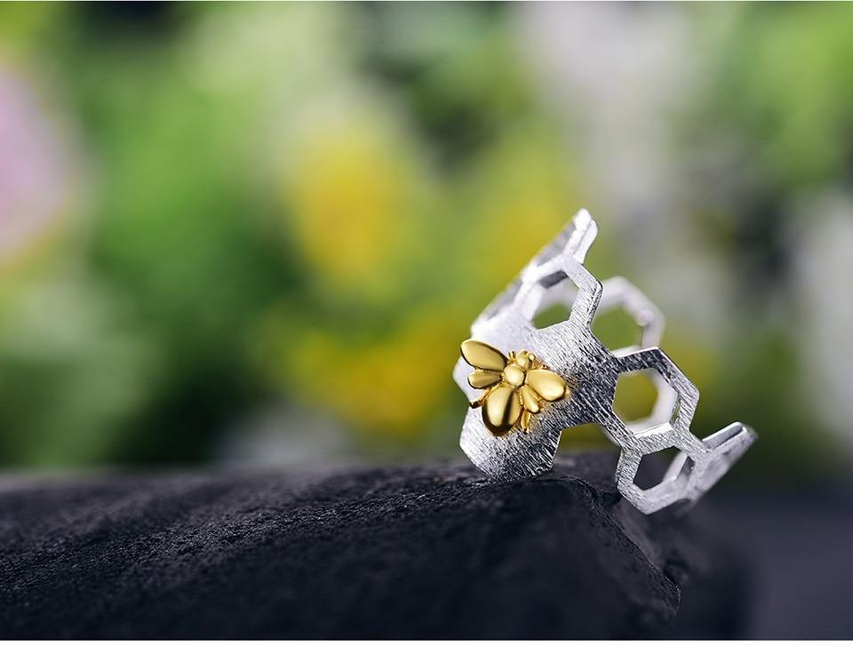 Bee Rings Natural Designer